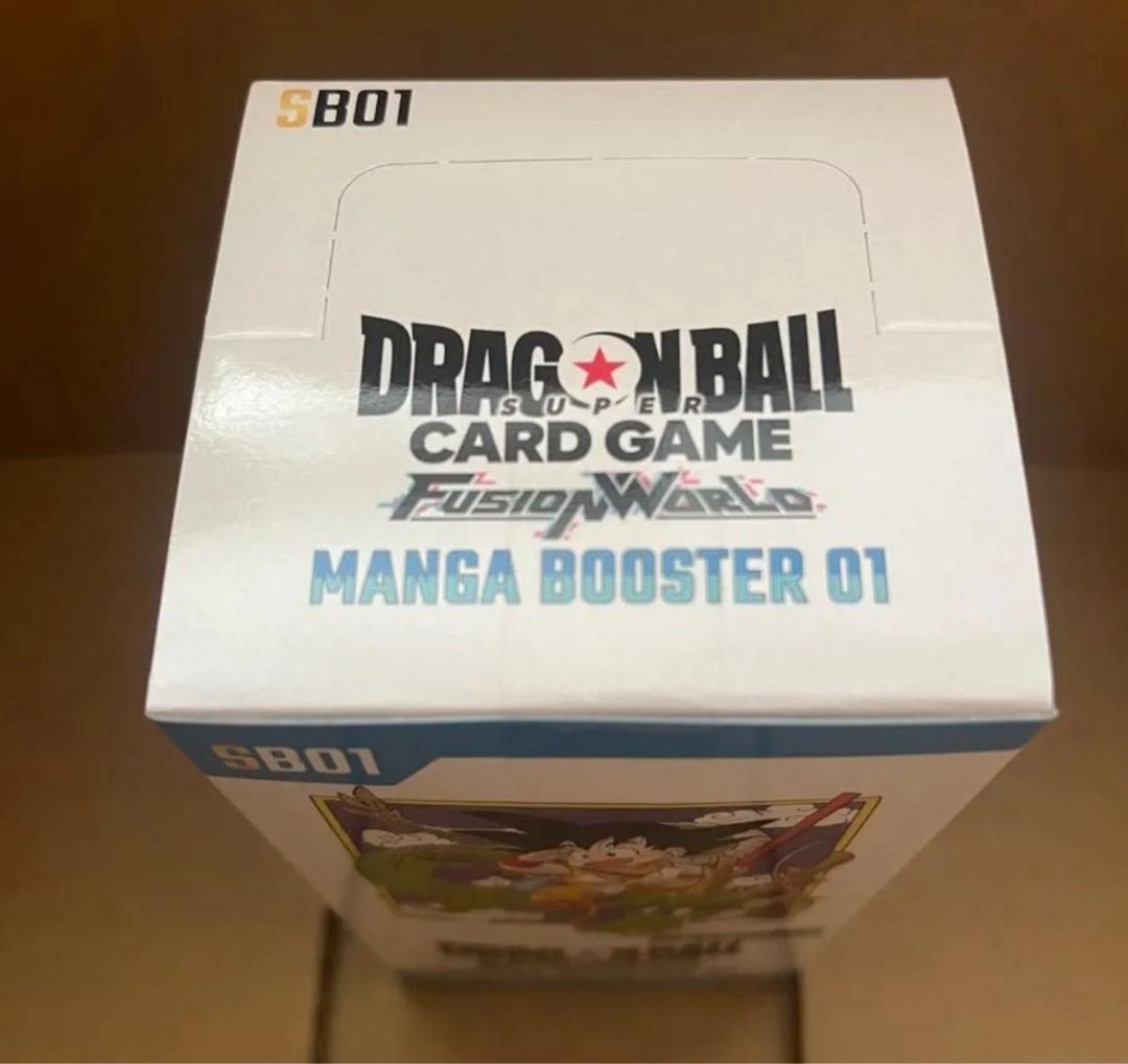 ドラゴンボール フュージョンワールド マンガブースター テープ付き 未開封BOX