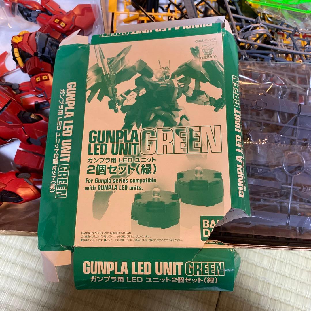 ガンプラ MGサザビー ver.Ka 組立途中ジャンク品 LEDユニット付き