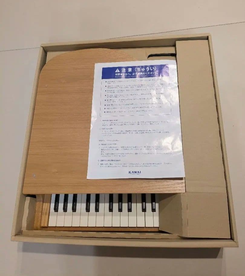 KAWAI　ミニピアノ　木製ミニピアノ 35鍵 知育玩具　グランドピアノ