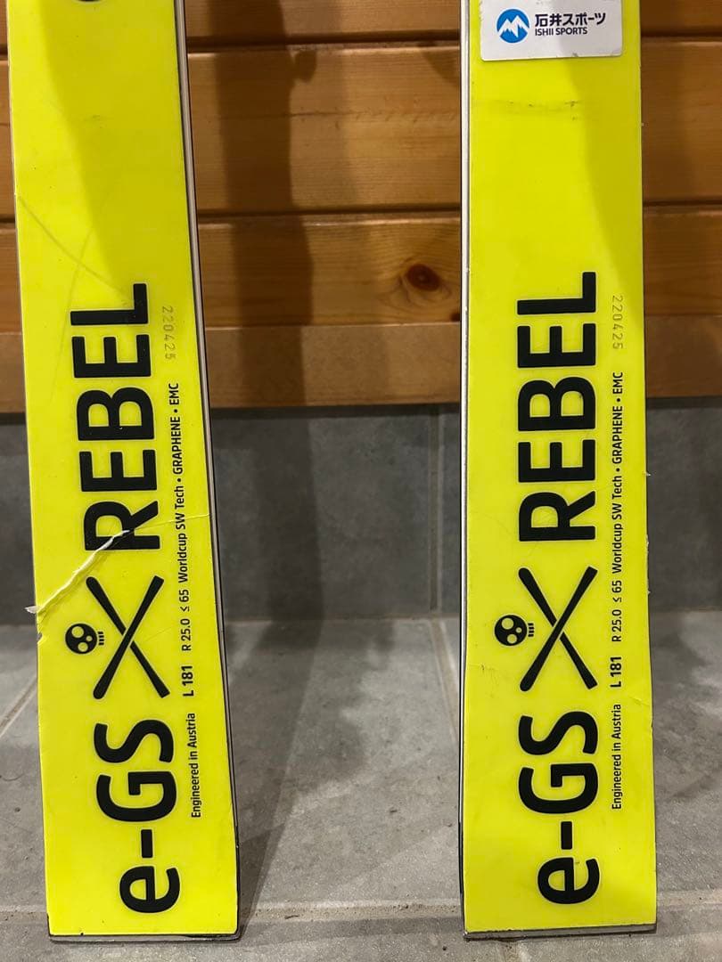 HEAD WORLDCUP REBELS 181cm - メルカリ