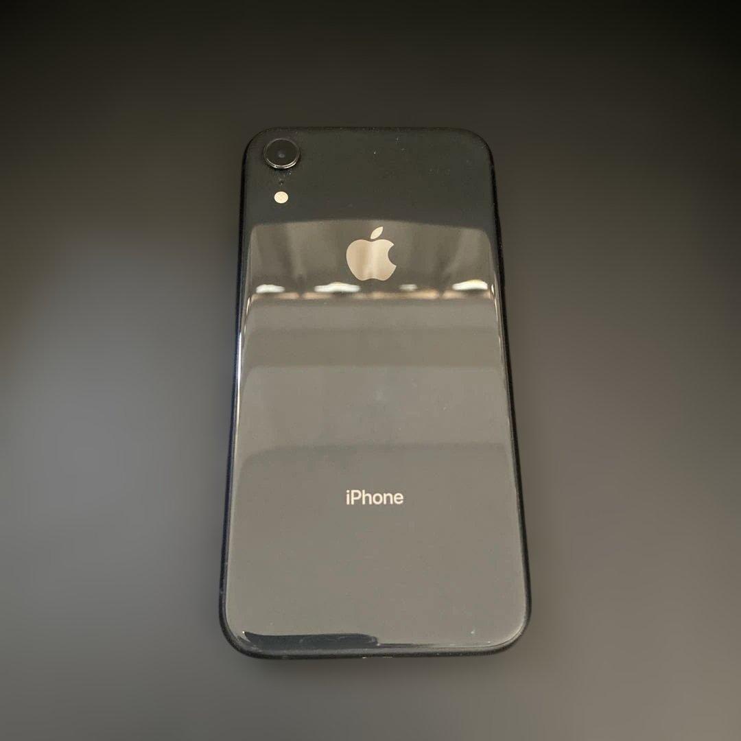 Apple iPhone XR 64GB ブラック SIMフリー 初期化済 - メルカリ