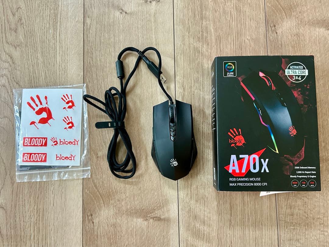 ゲーミングマウス Bloody A70x - メルカリ