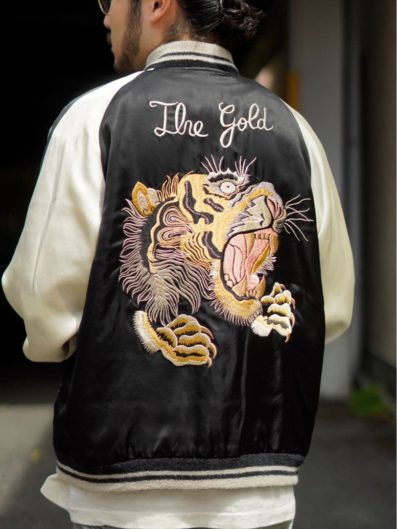 世界150着限定 新品未使用 GOLD 東洋 百虎スカジャン - メルカリ