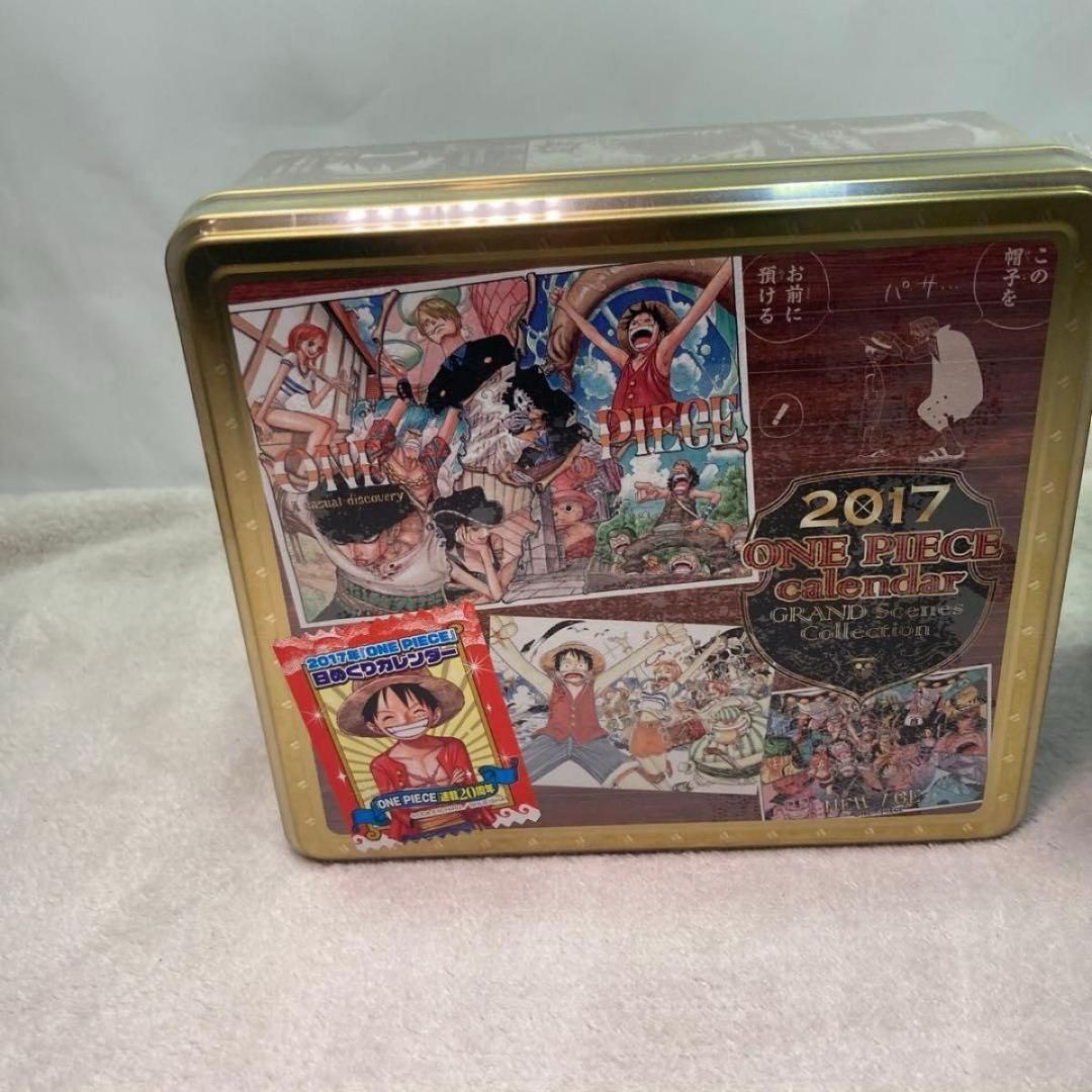2017 ワンピース 日めくりカレンダー 未開封 ポスターなし 匿名配送