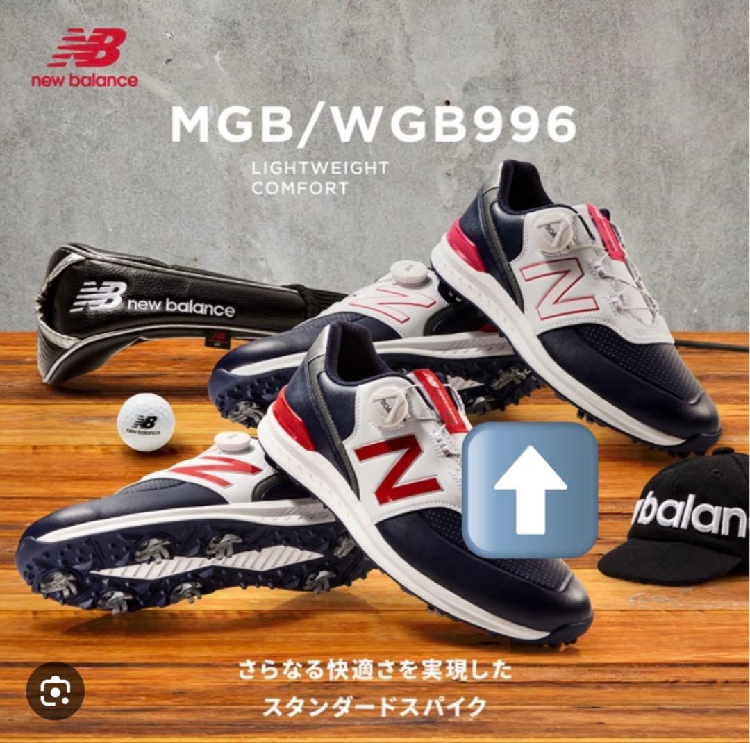 シューズ(女性用) new balance golf 996 24.5cm