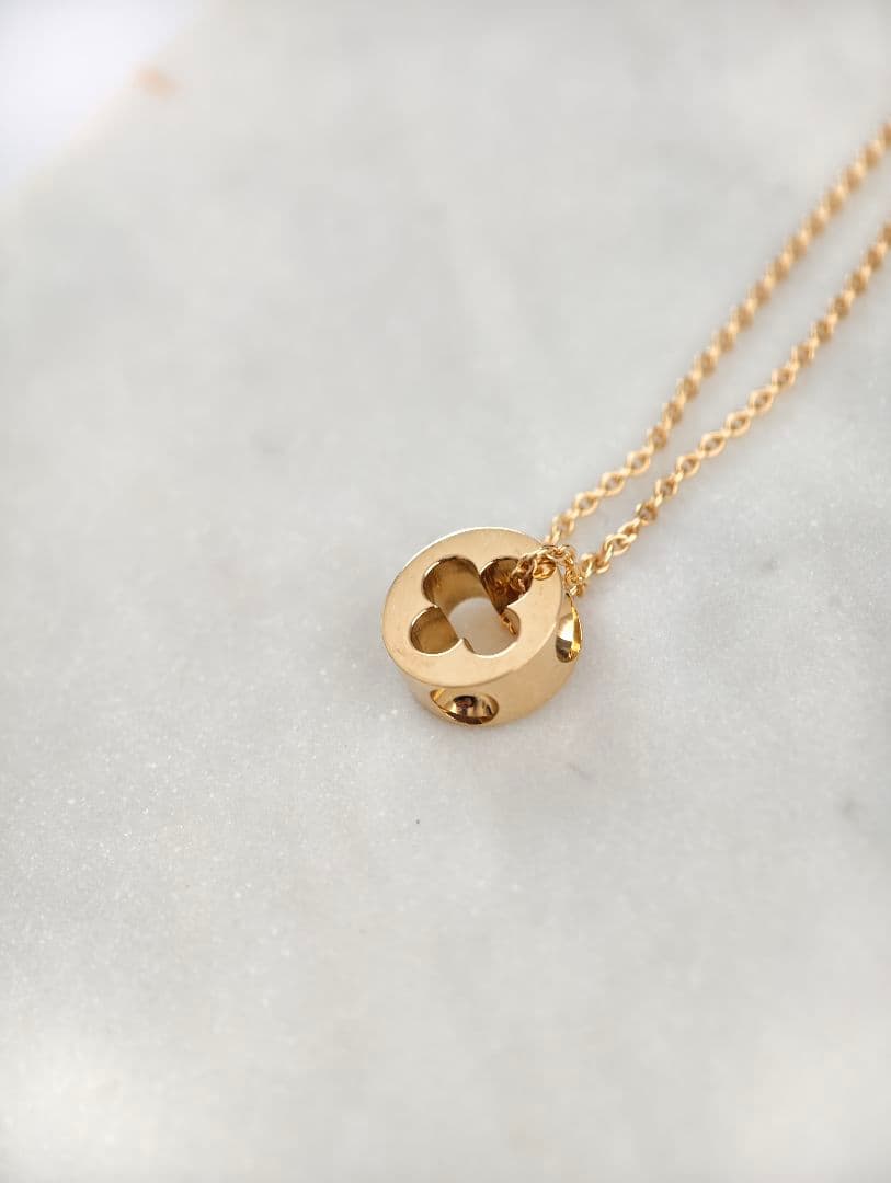 ヴィトン パンダンティフ アンプラント ネックレス 750(YG) 6.7g