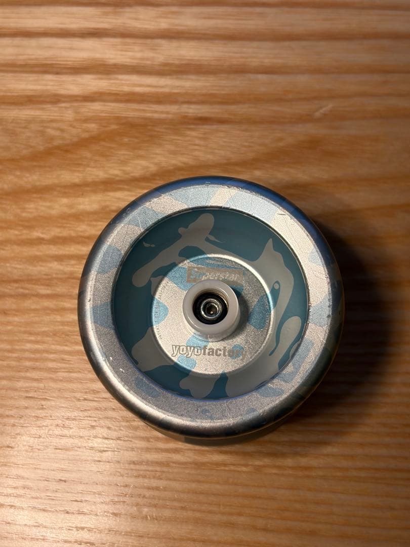 ヨーヨーファクトリー　スーパースター　水色　シルバー　スプラッシュ　ハブ ヨーヨーファクトリー「スーパースター2024」【ピックアップアイテム