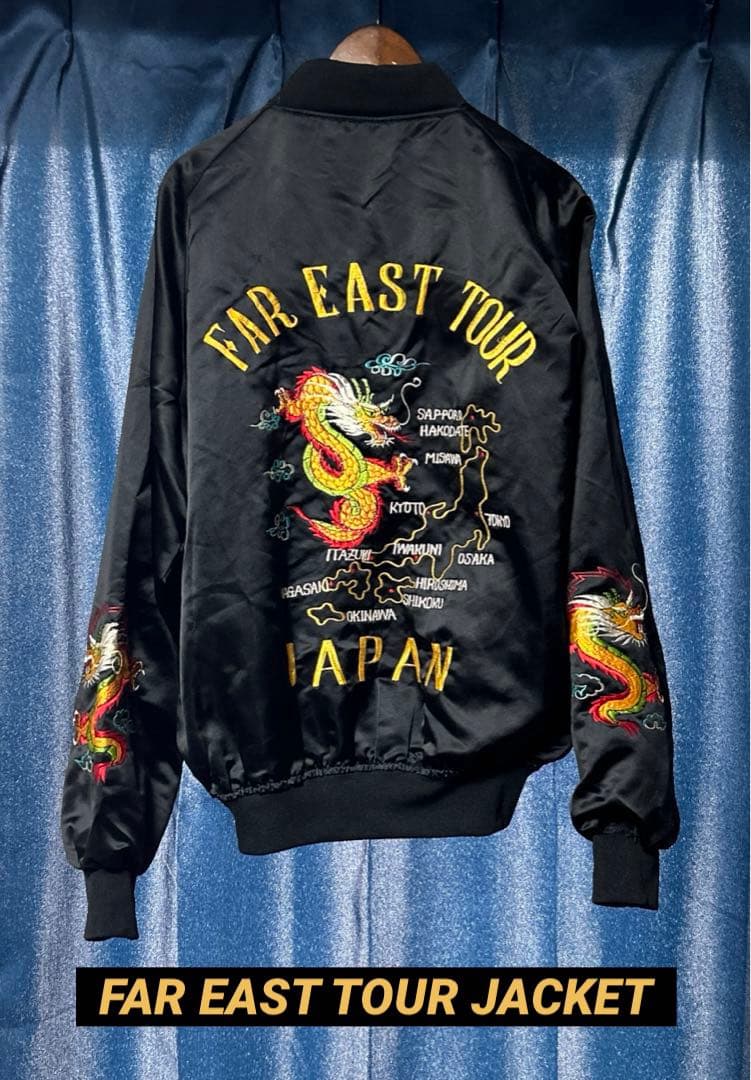 米軍 スーベニア ツアー ジャケット JAPAN 80s - メルカリ