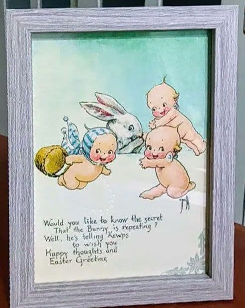 ローズ・オニール キューピー イラスト額入り - メルカリ