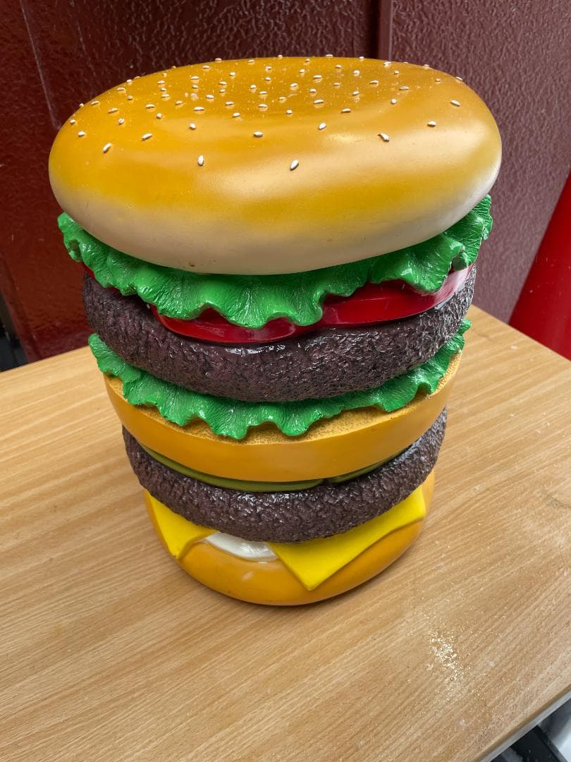 ハンバーガー 椅子 アメリカン 雑貨 インテリア ガレージ スツール