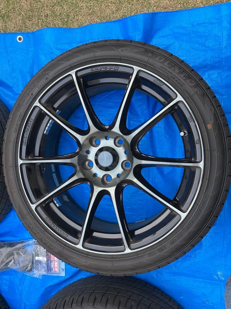 weds sport SA-25R 18インチ 7.5J 215/45R18
