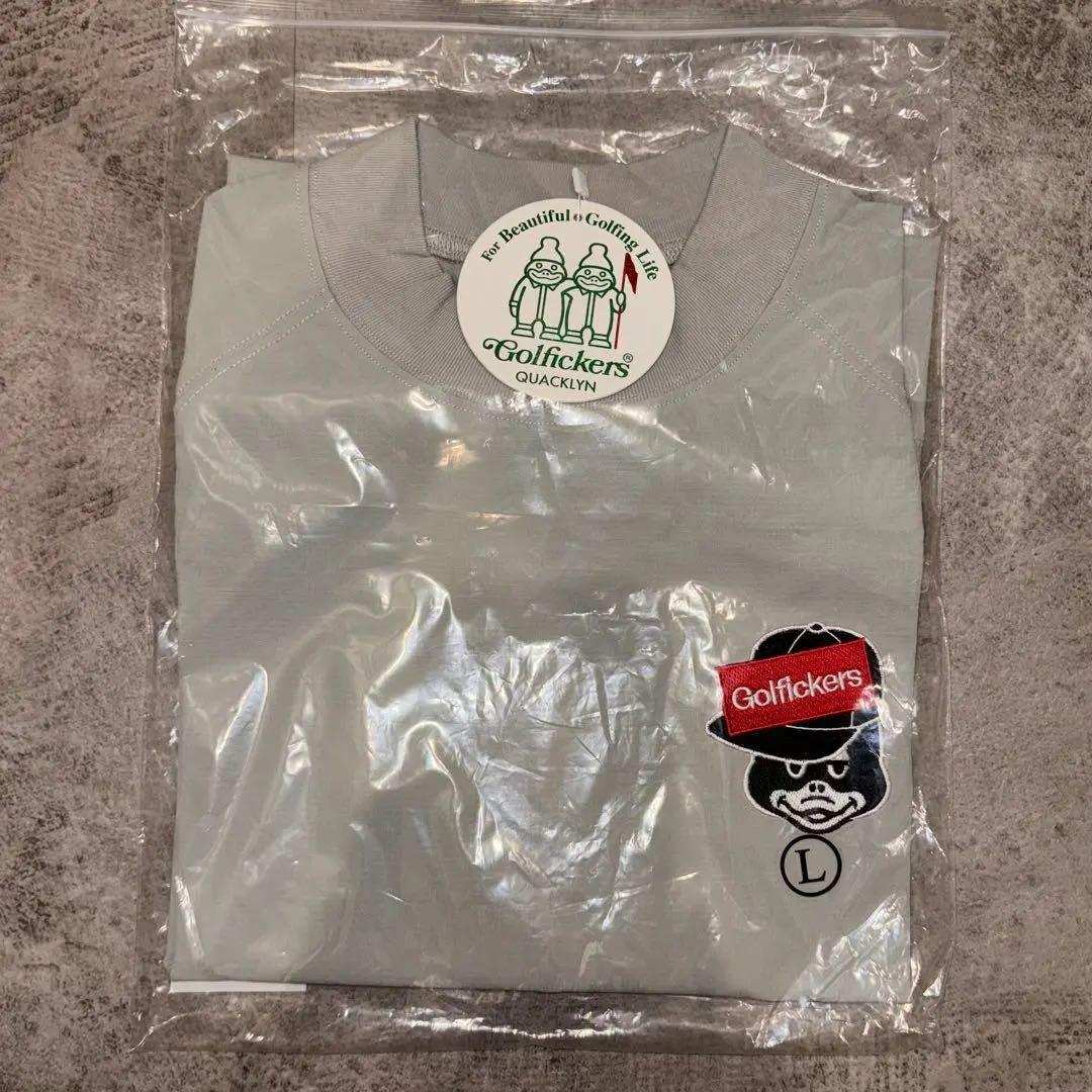 新品】Golfickersモックネック DO THE RIGHT SWING灰 - メルカリ