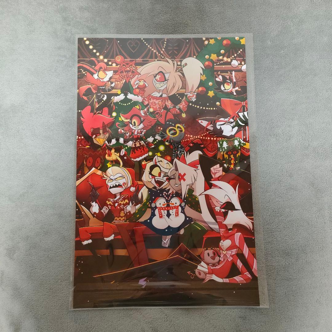 新品未使用 ハズビンホテル 海外公式ショップ クリスマス ポスター 2点