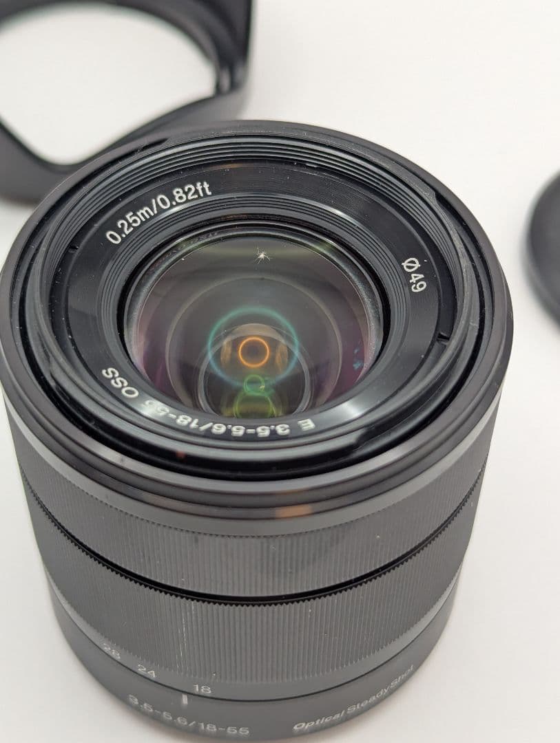 SONY E 18-55mm F3.5-5.6 OSS ブラック SEL1855
