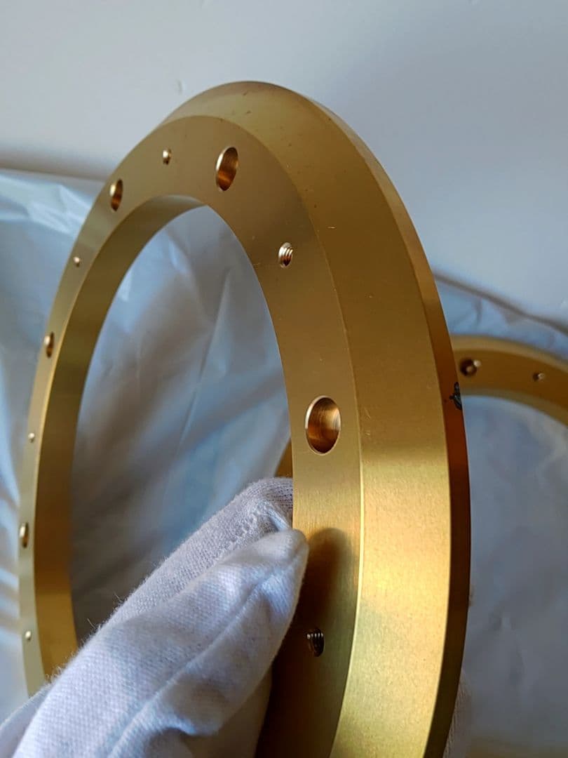 FOSTEX フォステクス 真鍮製 アダプター リング P208 ペア - メルカリ