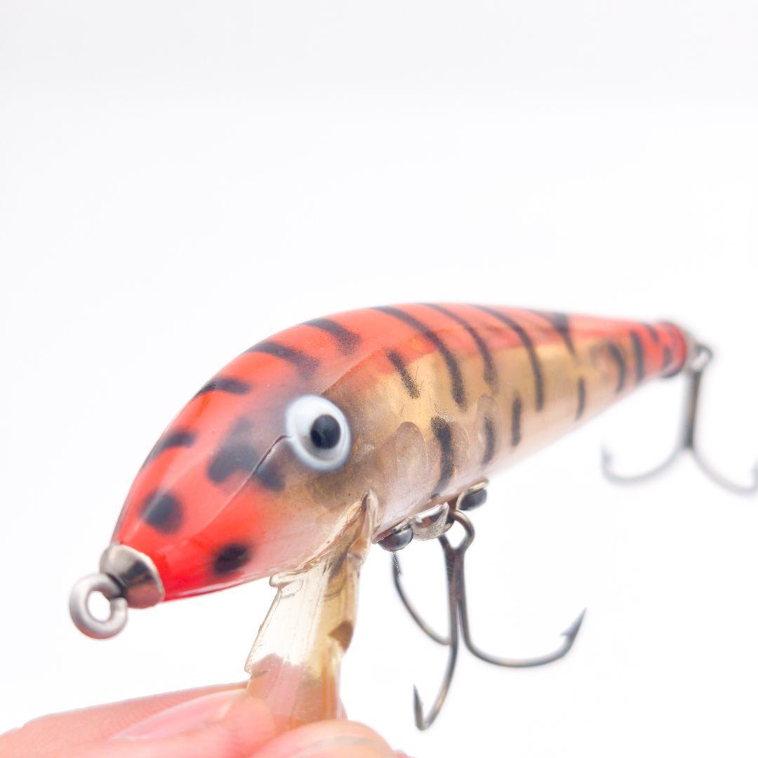 美品 Heddon ヘドン ラッキー13 タイガーカラー ビンテージルアー