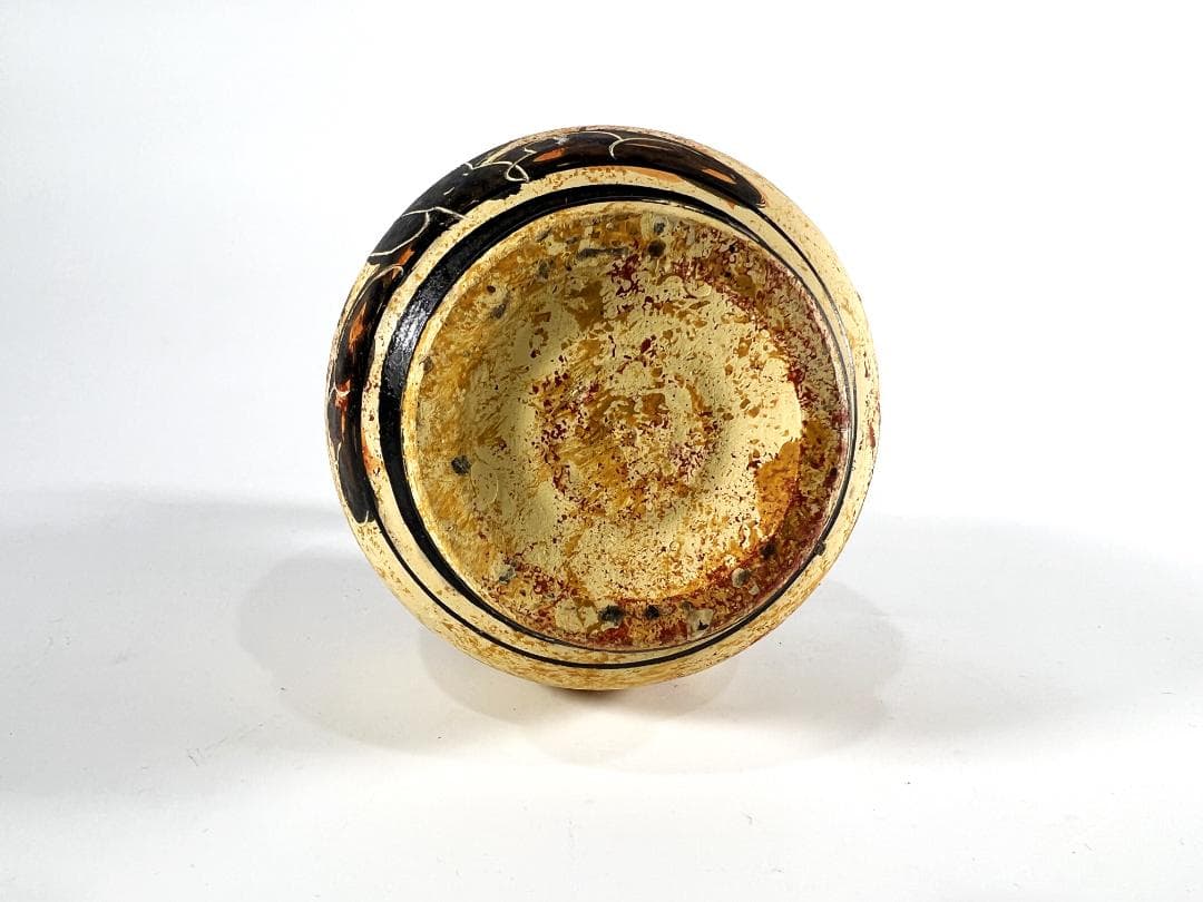 送料無料・蔵出し】古代ギリシャ 花瓶 黒絵式陶器 ギリシャ陶器