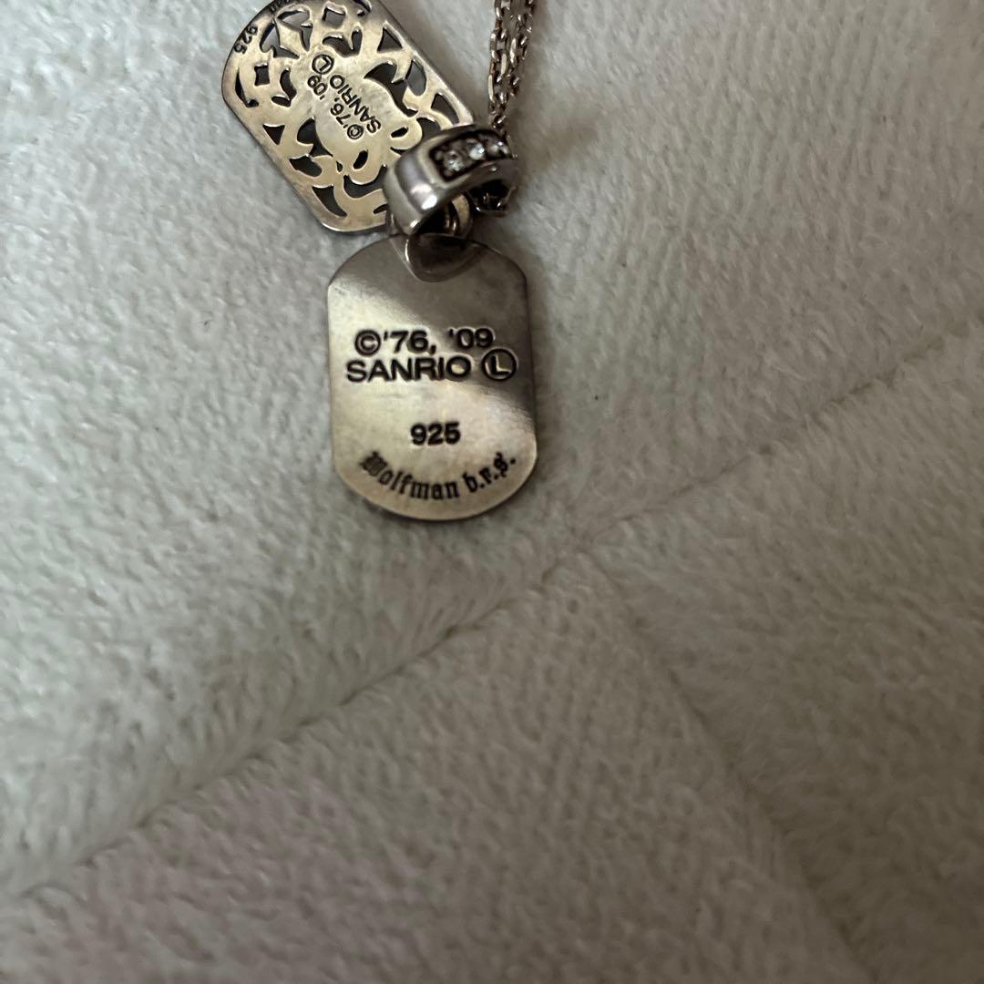 サンリオ ハローキティ 925 ネックレス SANRIO molfman bfs - メルカリ