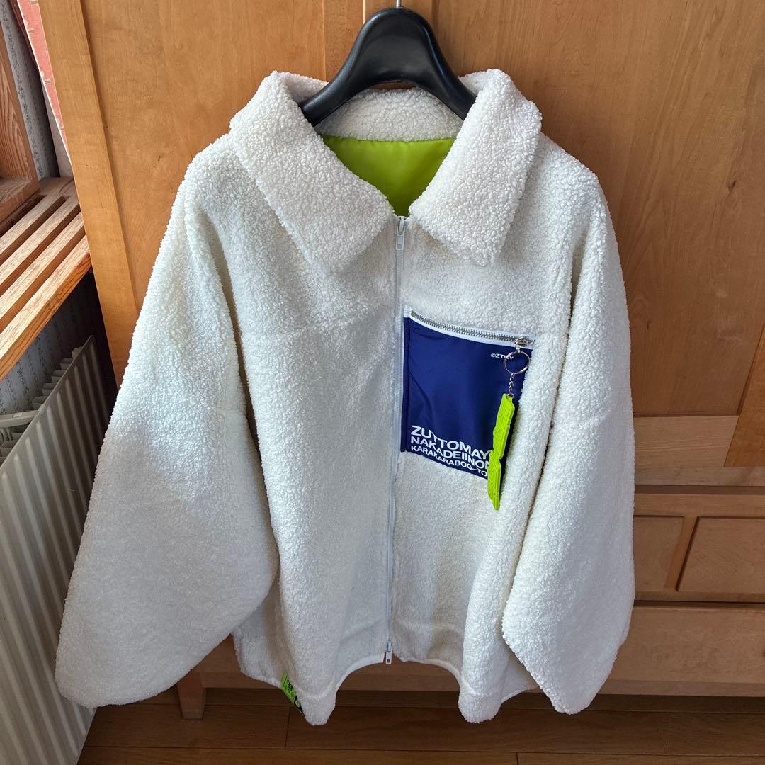 ずっと真夜中でいいのに。 果羅火羅武　からからぶ　ずとまよ　ボア　ジャケット L