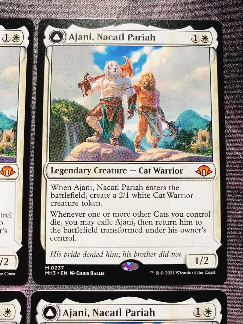 ナカティルの最下層民、アジャニ4枚セット MTG