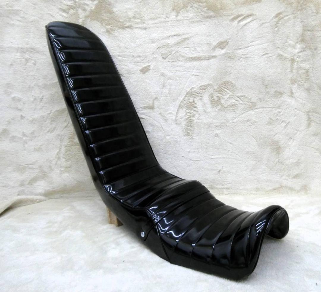 XJR400前期3段シート 黒エナ/三段シート60cm 4HM 400R - メルカリ