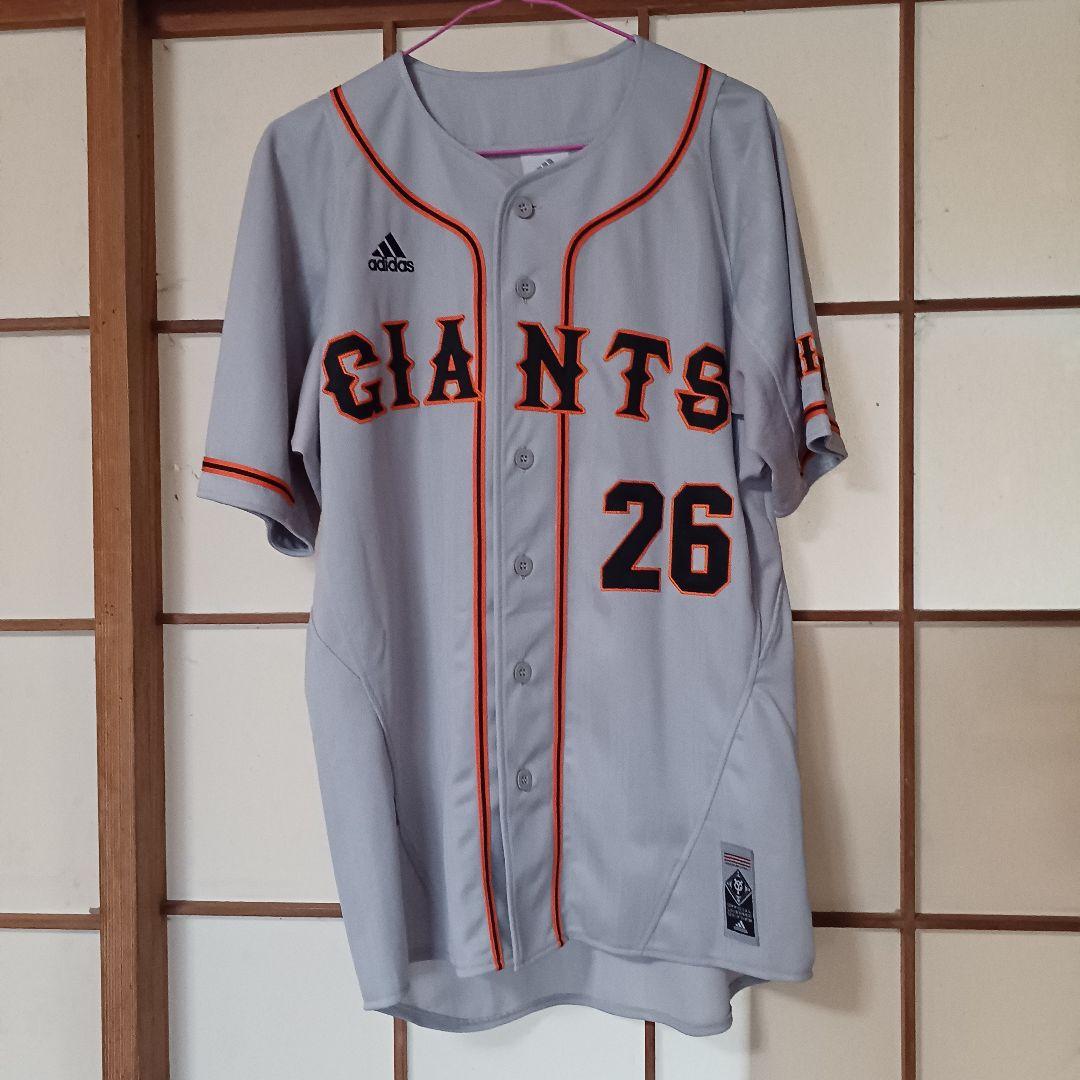 読売ジャイアンツ 巨人 内海哲也 アディダス製 刺繍 ユニフォーム М