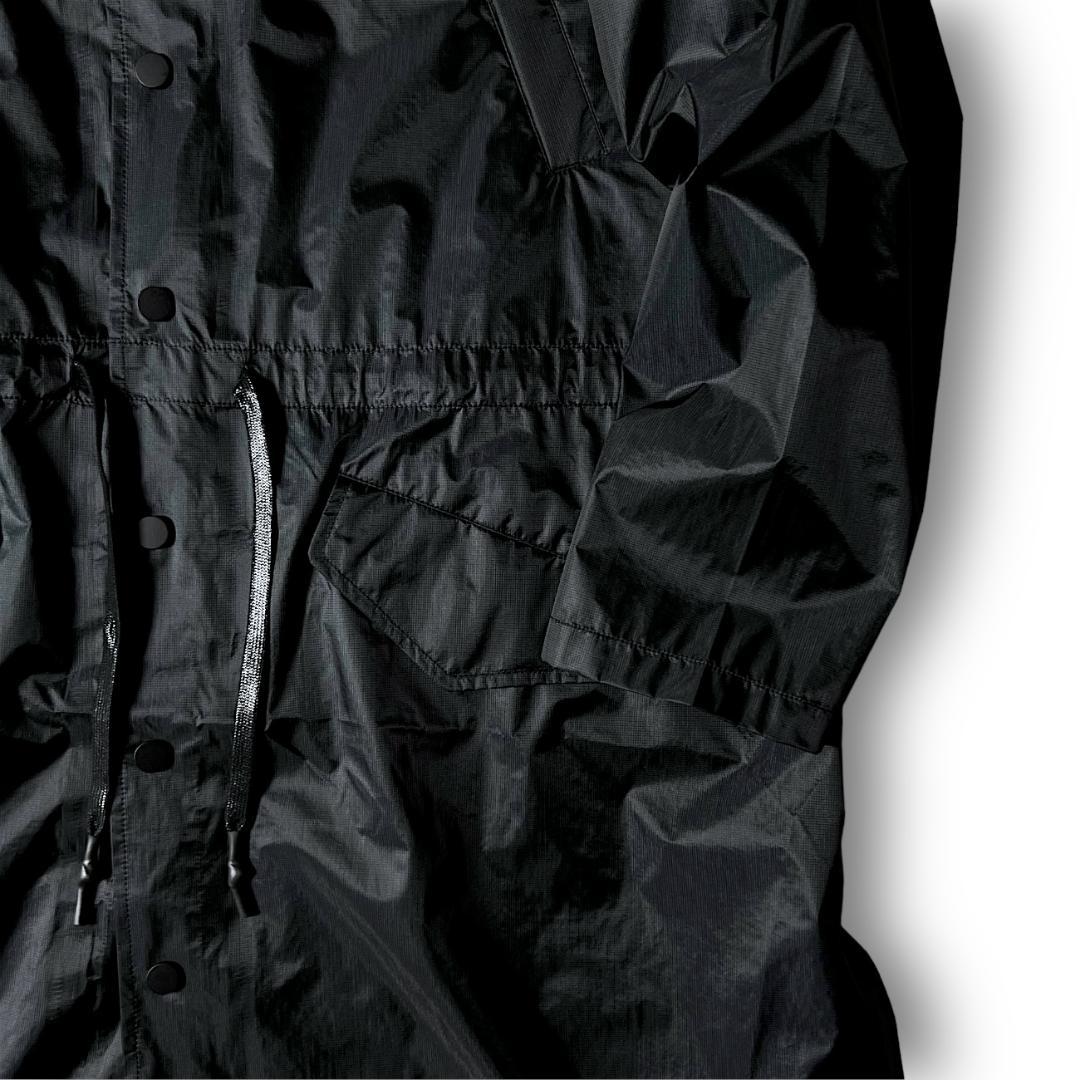 M ニュートラルワークス 3レイヤー素材 ステンカラー ベンチコート