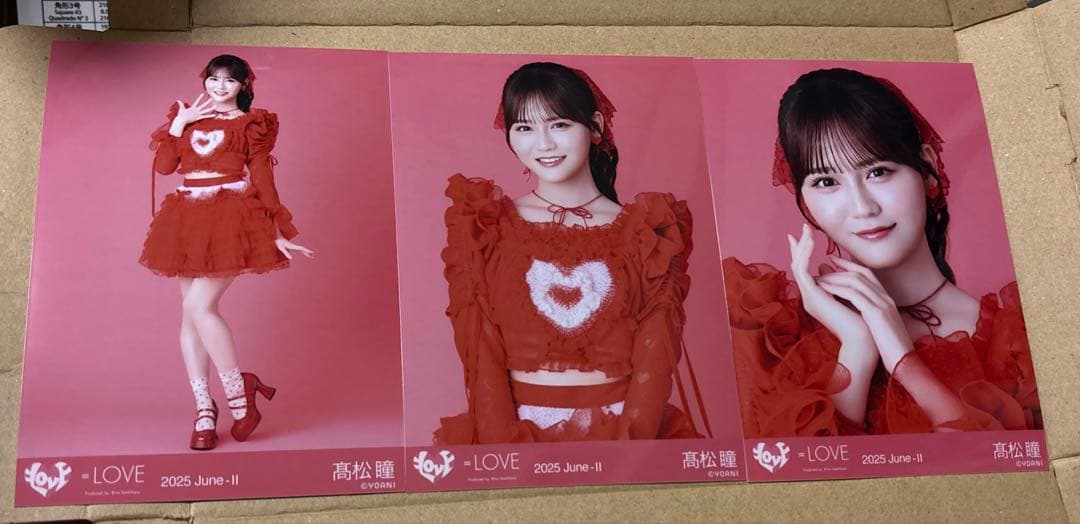 イコラブ高松瞳とくべチュ、して歌唱衣装②生写真 - メルカリ