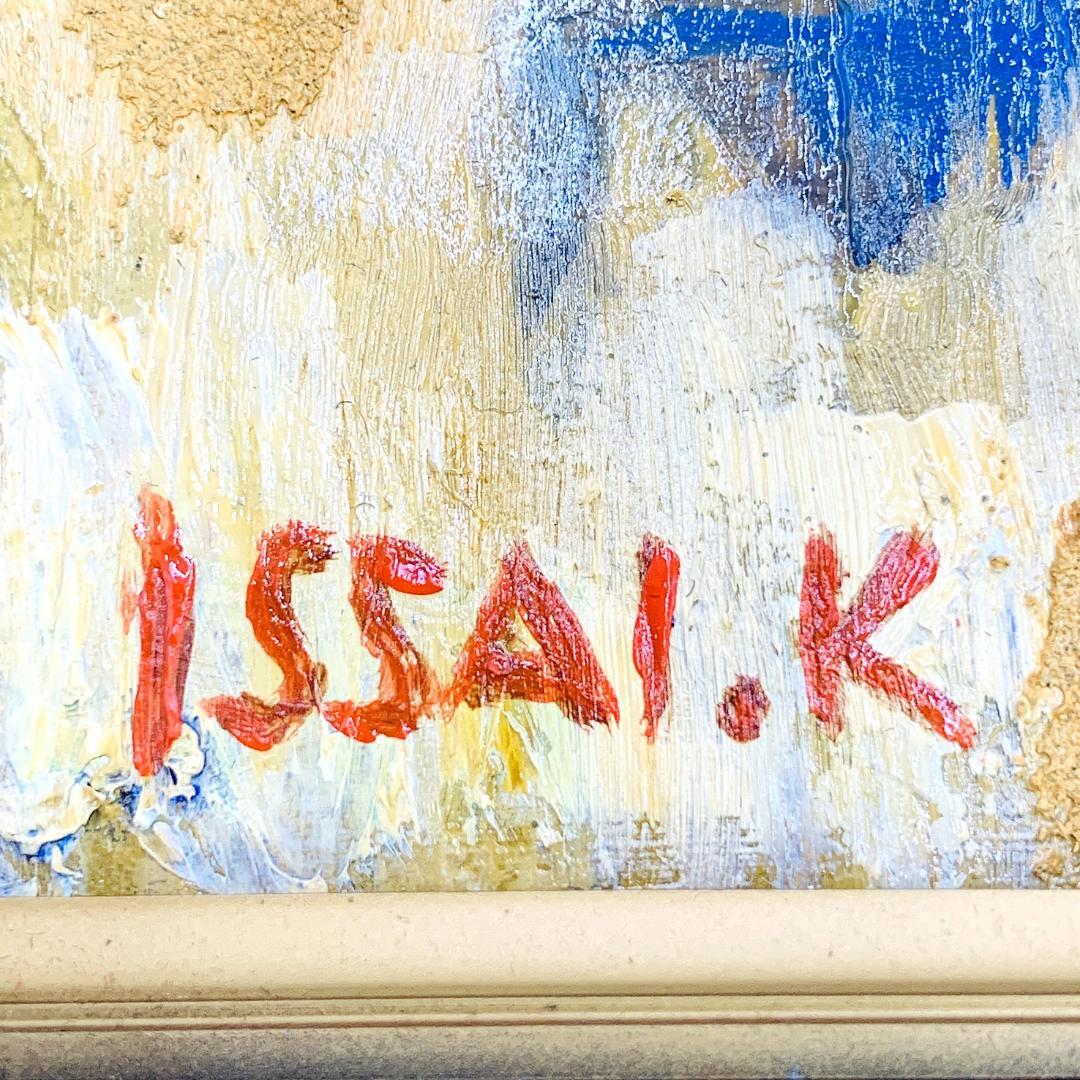 加藤一彩『勇杉遠望』 油絵 油彩画 真作 直筆サイン入り - メルカリ