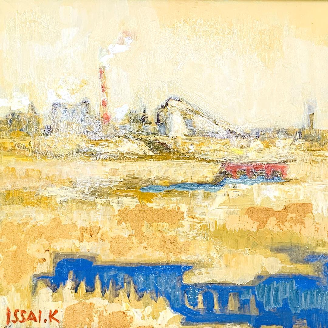 加藤一彩『勇杉遠望』 油絵 油彩画 真作 直筆サイン入り - メルカリ