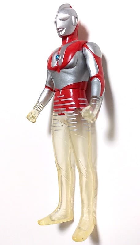 ★稀少クリア★初代ウルトラマン テレポーテーション ソフビ ゼロ怪獣　フィギュア