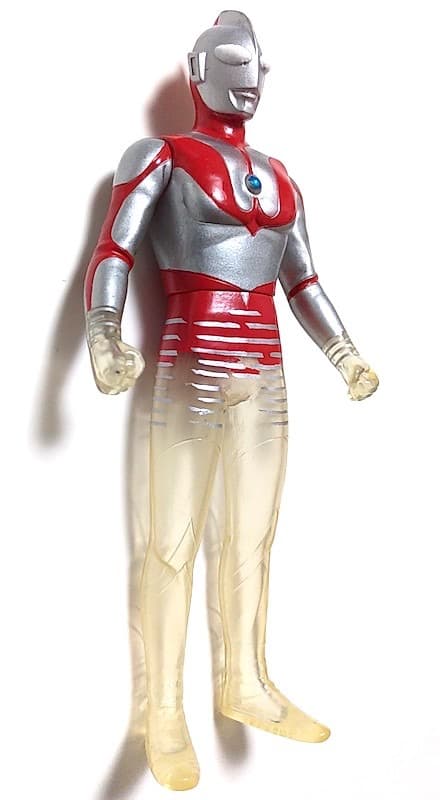 ★稀少クリア★初代ウルトラマン テレポーテーション ソフビ ゼロ怪獣　フィギュア