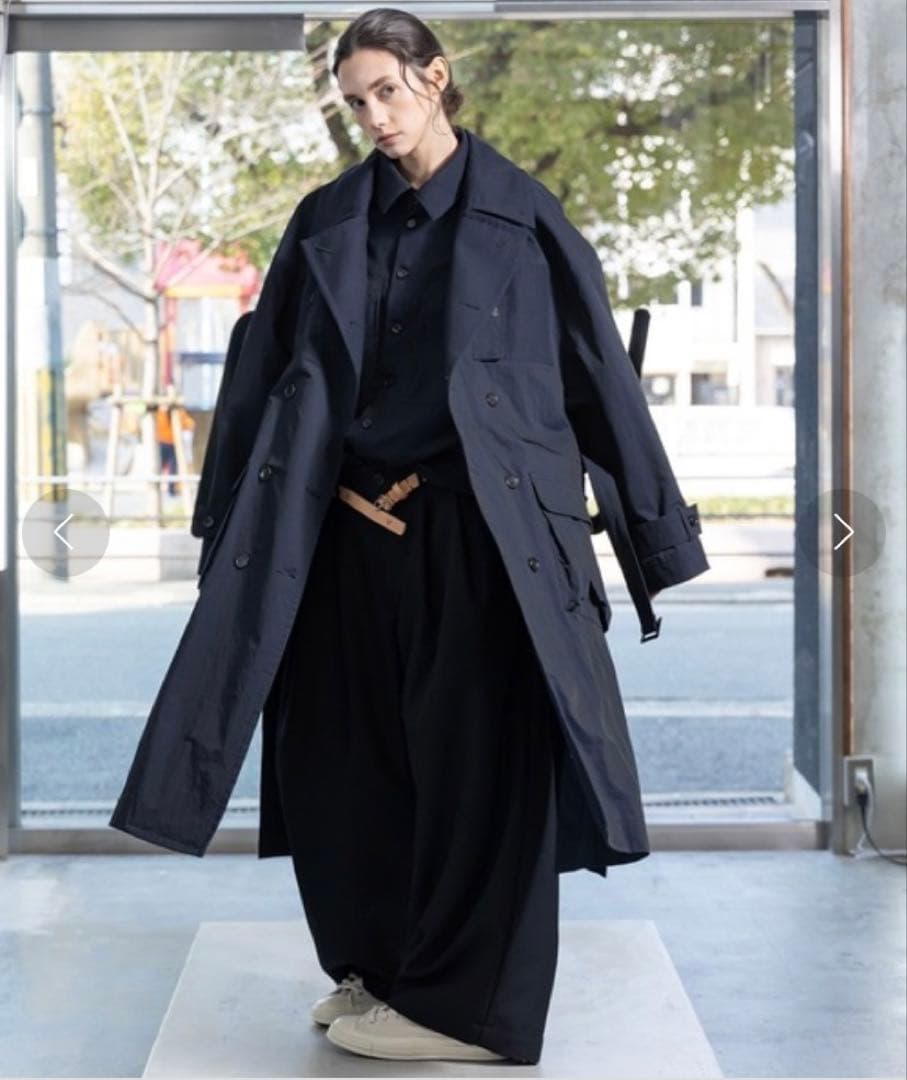 【即日発送】《VOAAOV 》 NYLON TWILL COAT