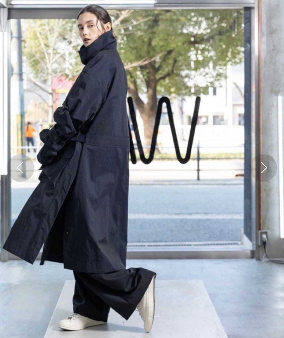 【即日発送】《VOAAOV 》 NYLON TWILL COAT