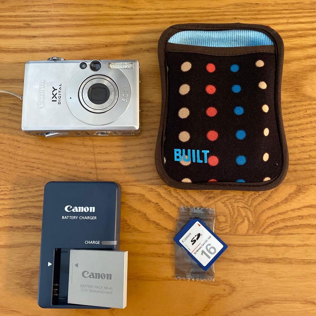 Canon IXY DIGITAL 60 SDカード、ケース付き - メルカリ