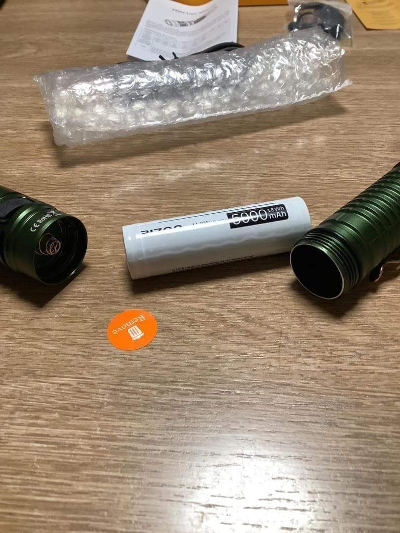 Wurkkos TD04 懐中電灯 ledライト強力3000ルーメンタクティカA - メルカリ