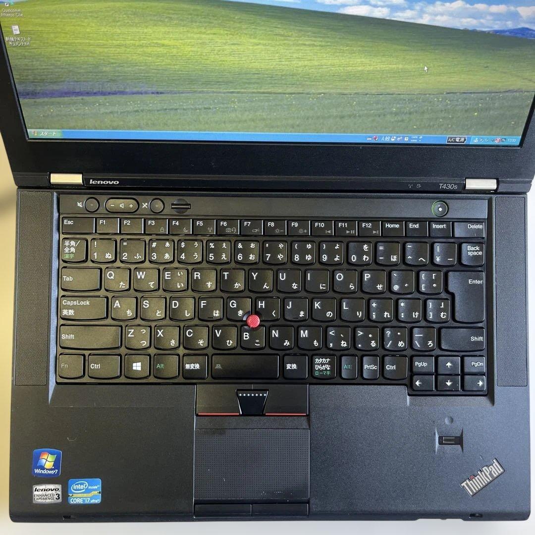 ☆格安良品☆WindowsXP☆レノボHD+14インチ液晶スリムノート☆SSD