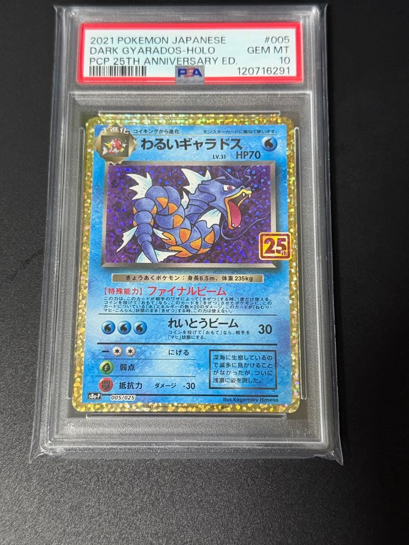 わるいギャラドス PSA10 プロモカード 25th ANNIVERSARY