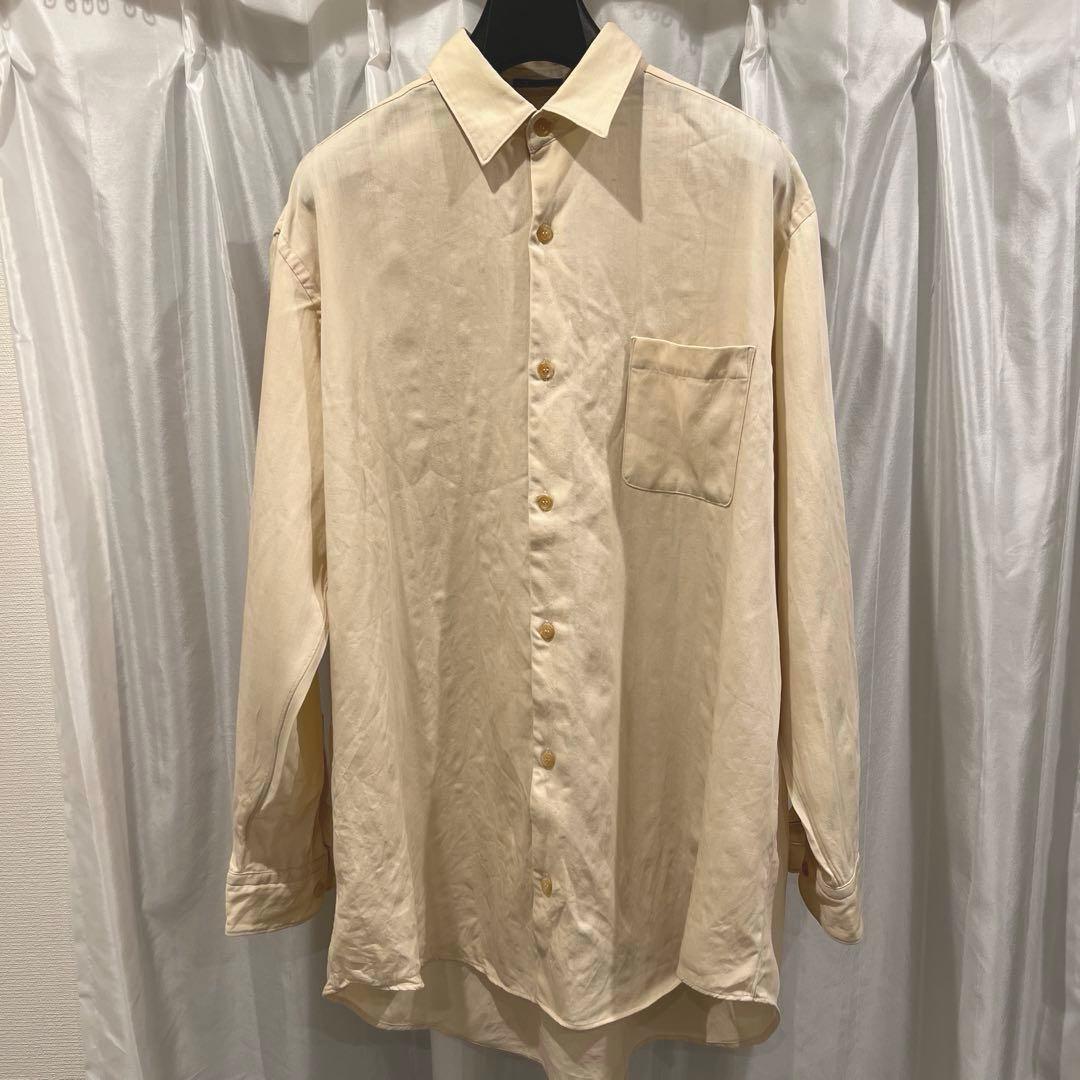 ヨウジヤマモト　y's for men シャツ 茶タグ 90s Y's for men（ワイズフォーメン） Ys for men(ワイズフォーメン) 90S