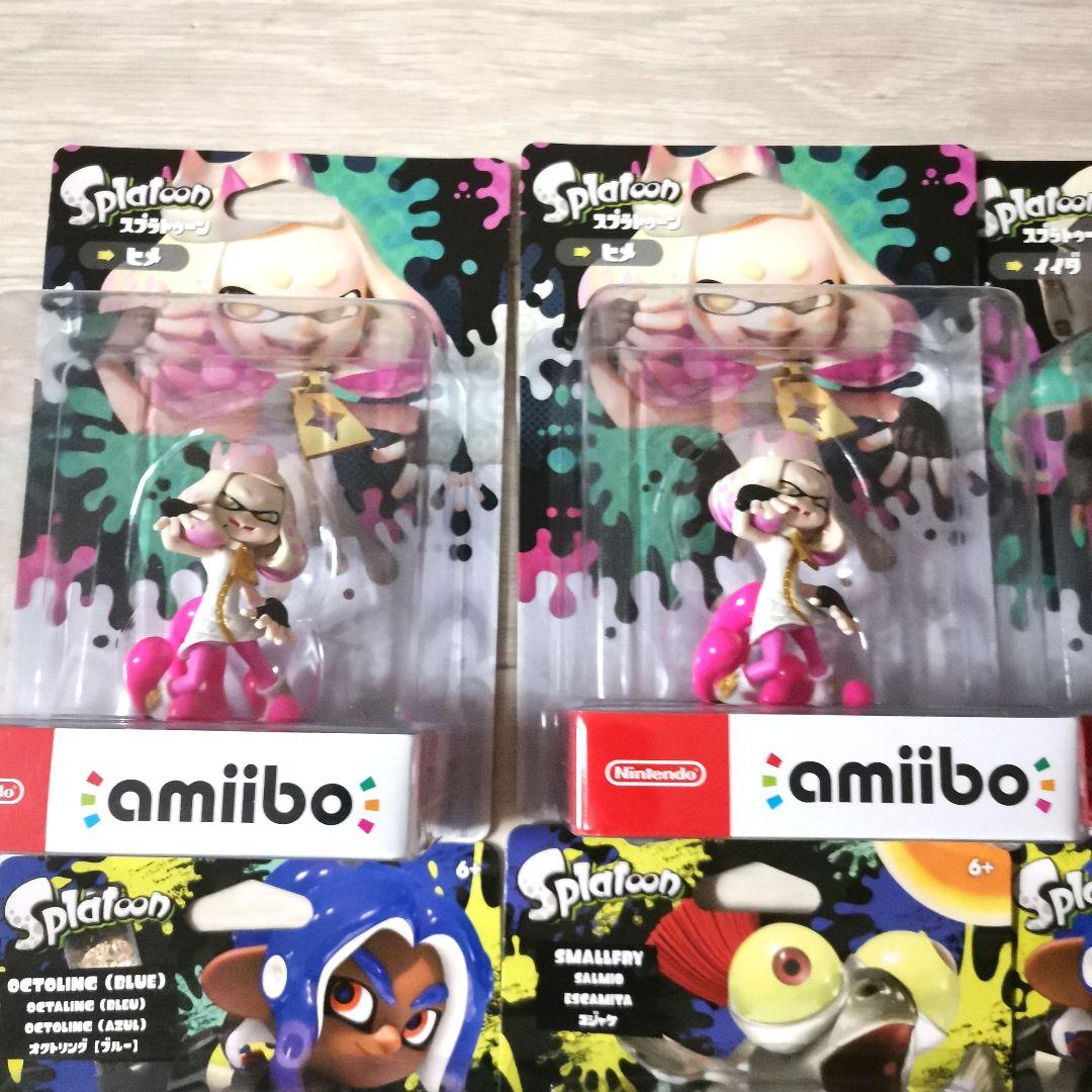 【12月26日まで値下げ中】amiibo スプラトゥーン各種　まとめ売り