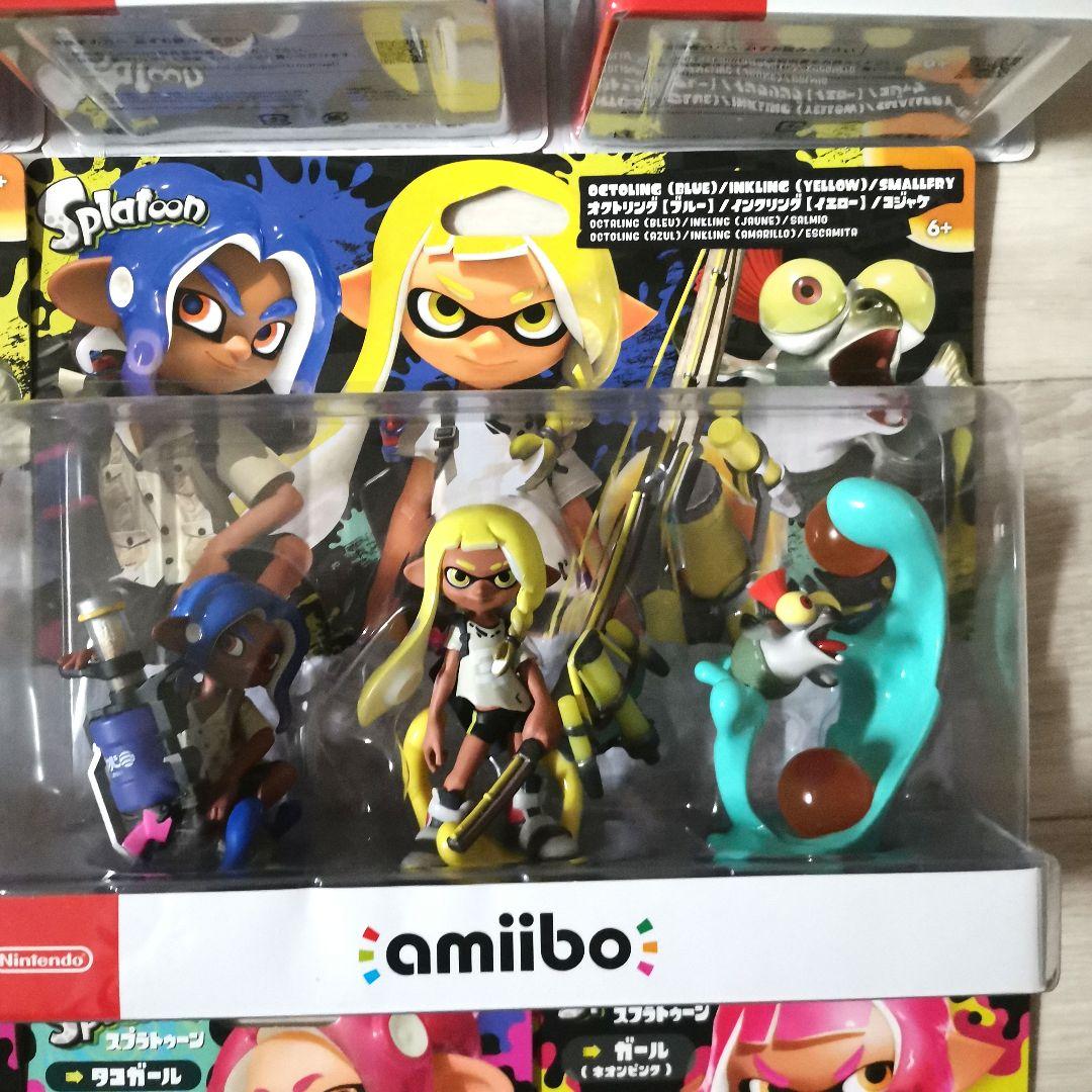 【12月26日まで値下げ中】amiibo スプラトゥーン各種　まとめ売り