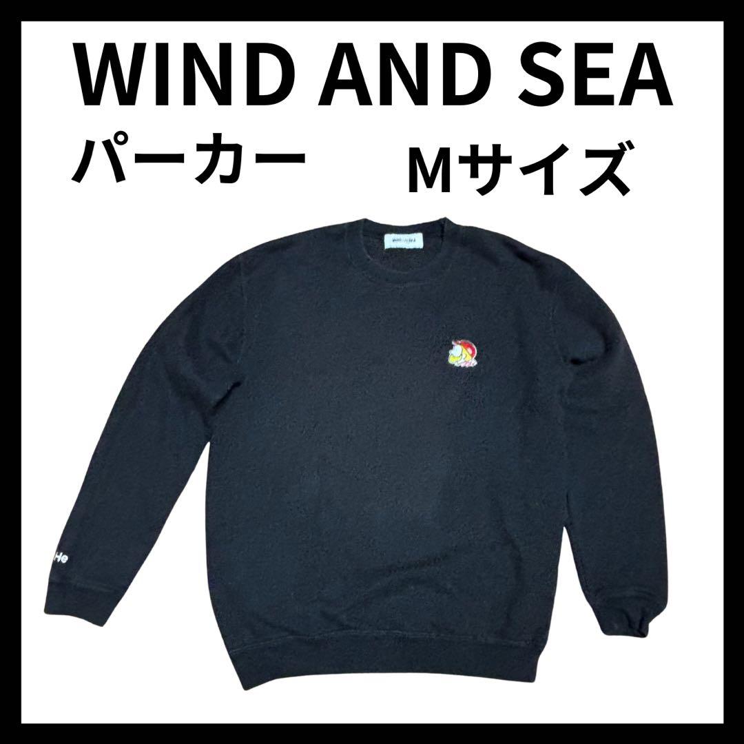 WIND AND SEA トレーナー 黒M