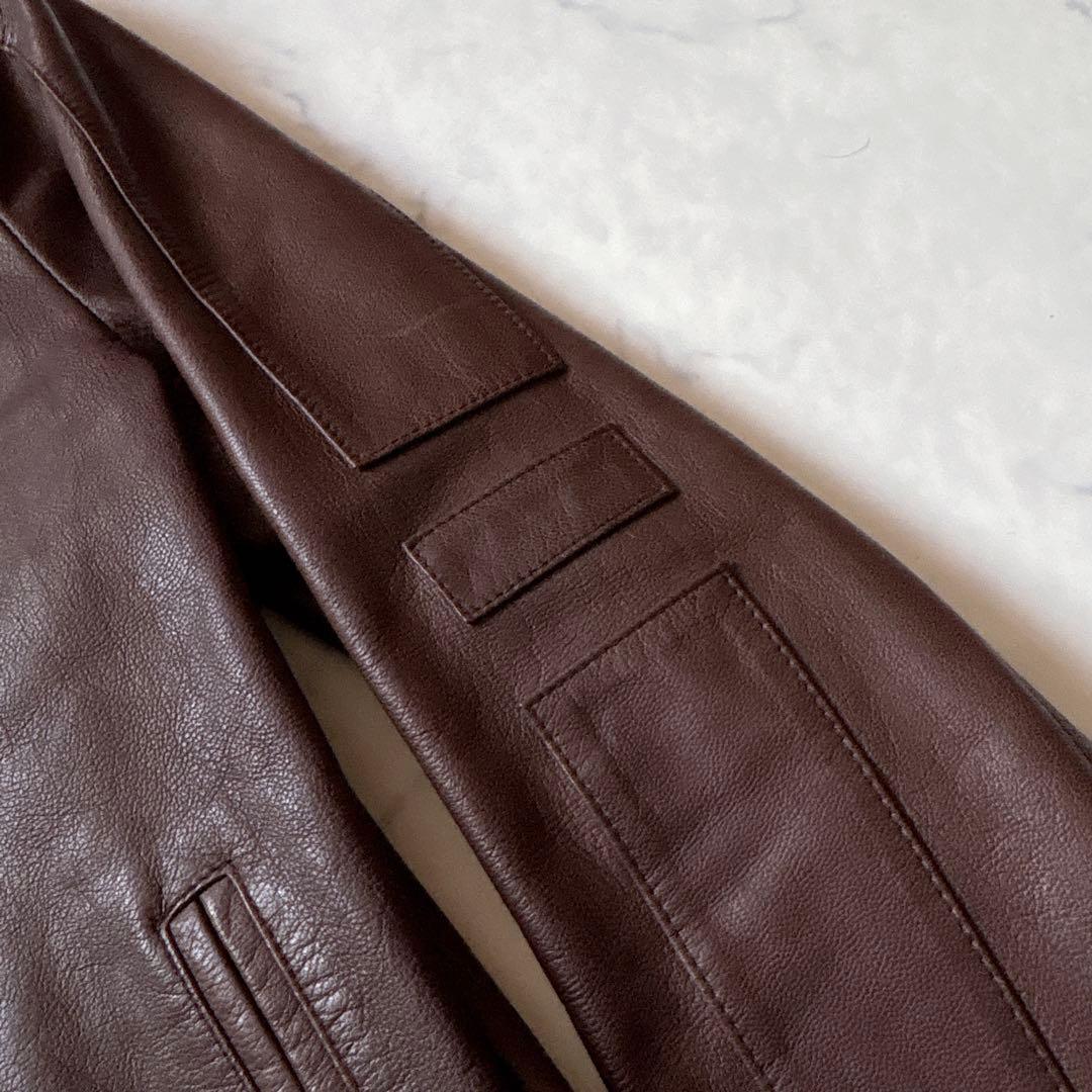 COMME CA DU MODE MEN】シングルライダースジャケット 2 M