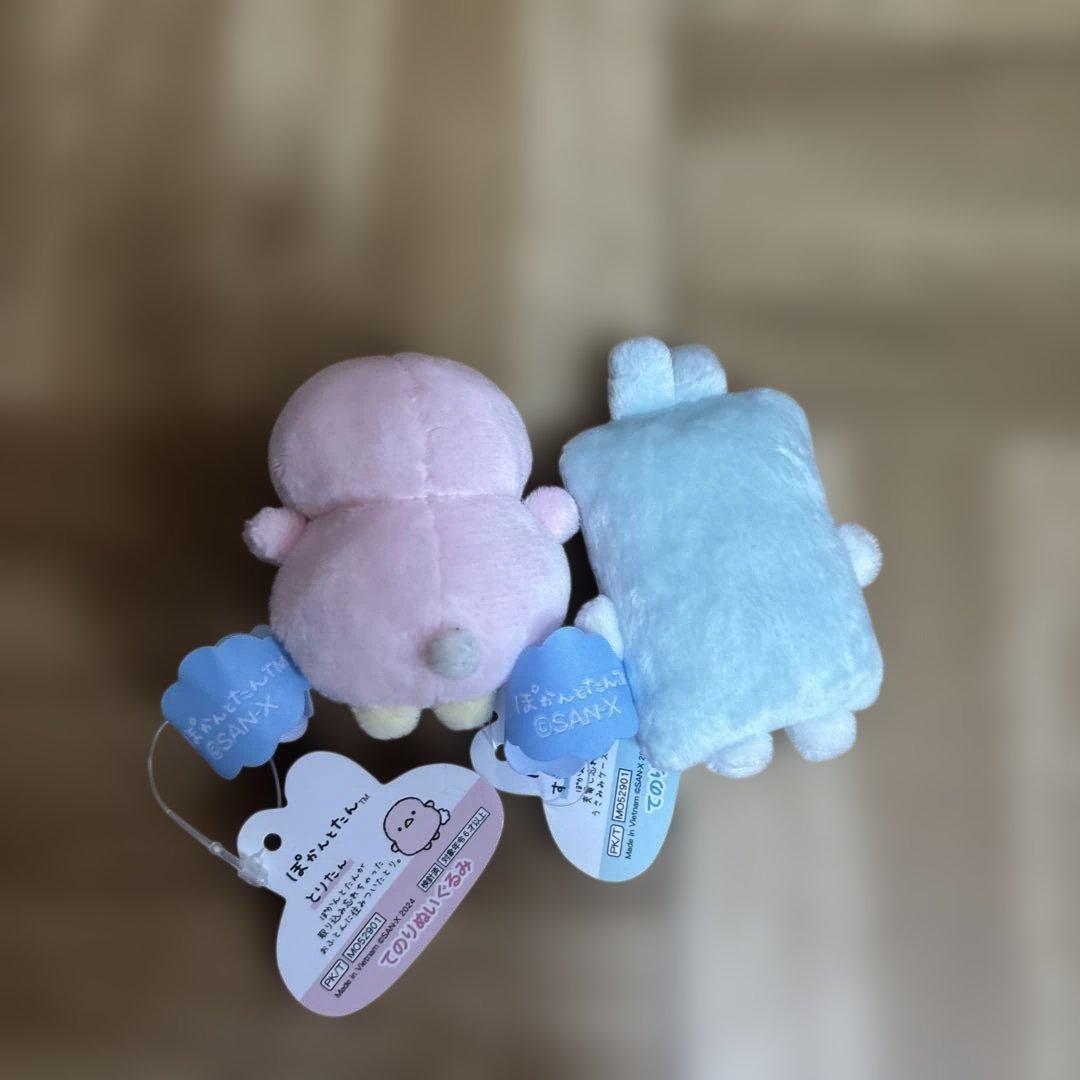 新品・かものはしかも・ぽかんとたん・サンエックス・てのりぬいぐるみ・まとめ売り