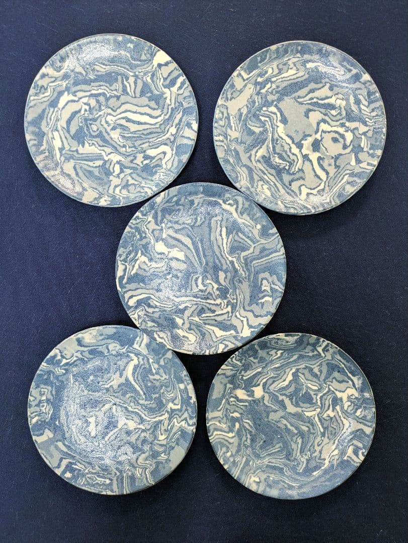 人間国宝松井康成の息子【松井康陽】練り上げ小皿5枚セット 人間国宝松井康成の息子【松井康陽】練り上げ小皿5枚セット - メルカリ