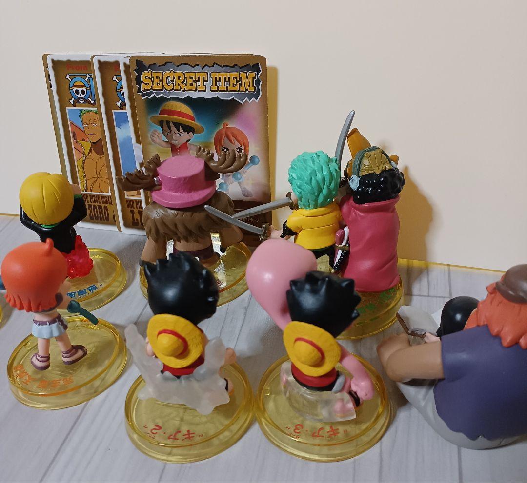 ONE PIECE　海賊団ヒーローズ　全9種フルコンプセット　カード付き