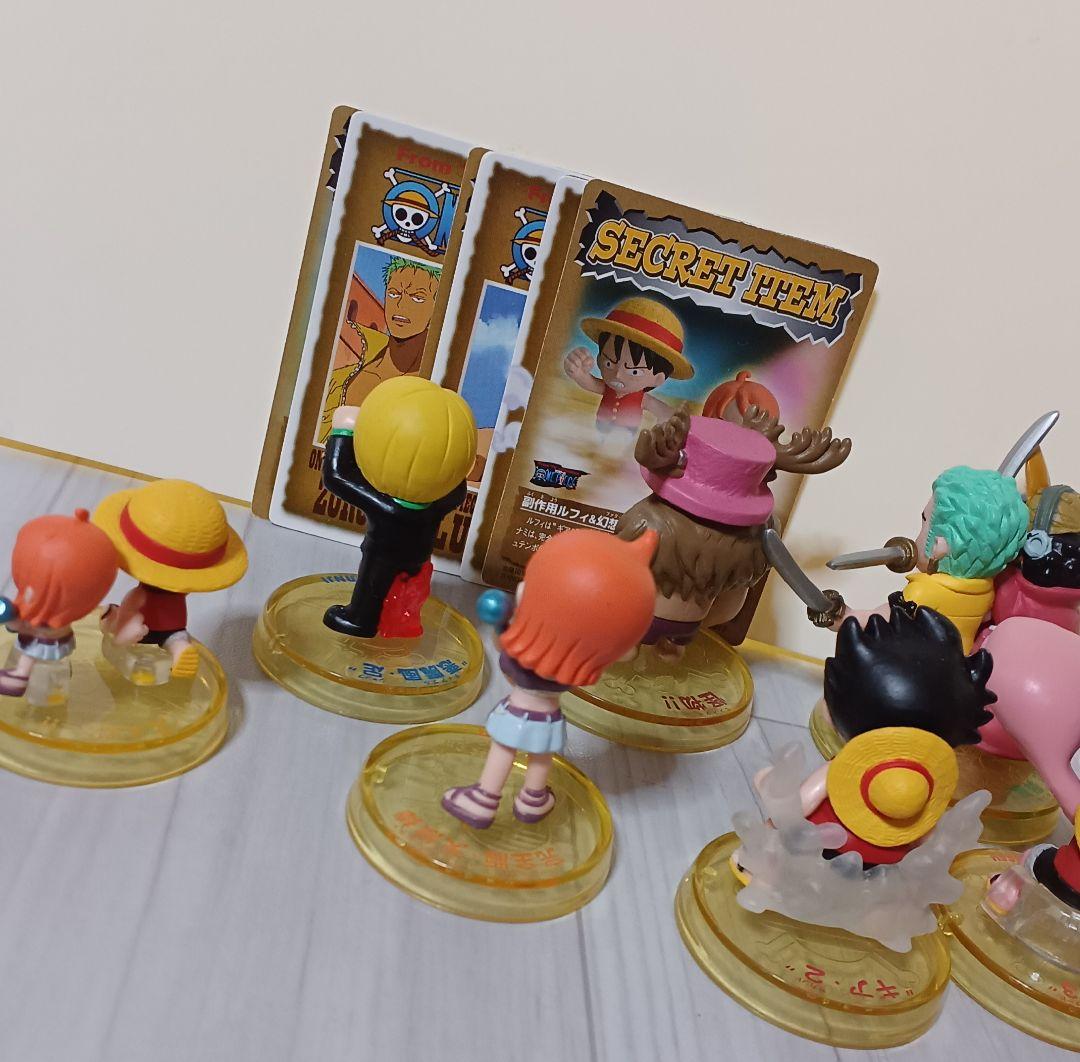 ONE PIECE　海賊団ヒーローズ　全9種フルコンプセット　カード付き