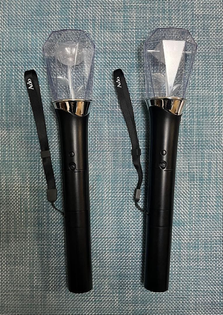 Ado 公式ペンライト 2本 & クリアファイル（非売品）2枚 2025 よだか