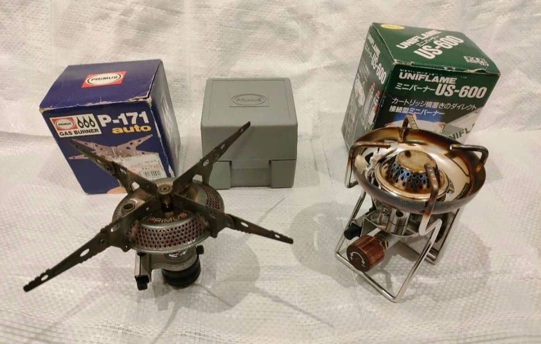 ユニフレーム　US-600＋プリムス　P-171　専用ケース付き　2点セット ユニフレーム US-600＋プリムス P-171 専用ケース付き 2点セット