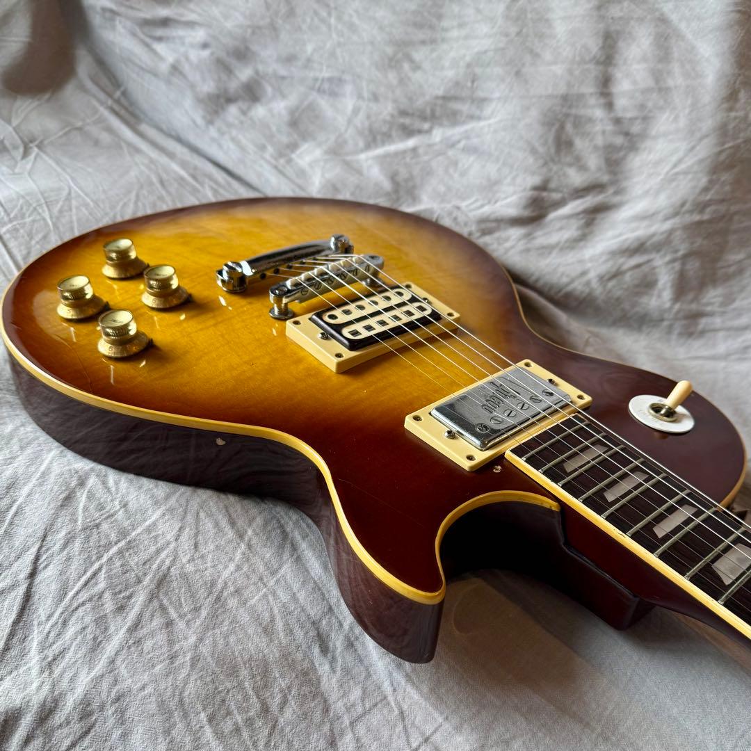 【希少】グレコレスポールEG420 フレイム杢 チェリーサンバースト1972年製